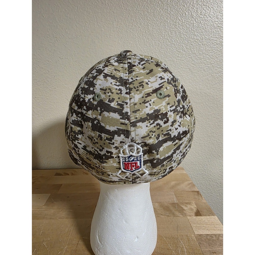 Kansas City Chiefs New Era 39THIRTY Salute To Service Hat Cap Size M-L - Picture 3 of 8